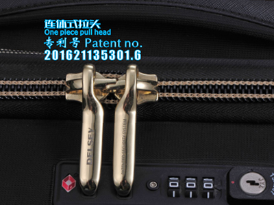 Double anti-theft one-piece slider