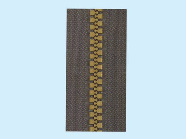 Plastic antique-brassteeth