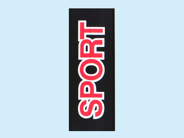 Two-color silk screen
