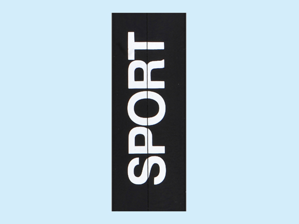 In-film silkscreen
